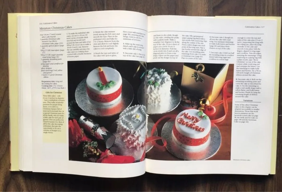 Vintage Hamlyn Cake Design & Decorating Course Har - Image 2