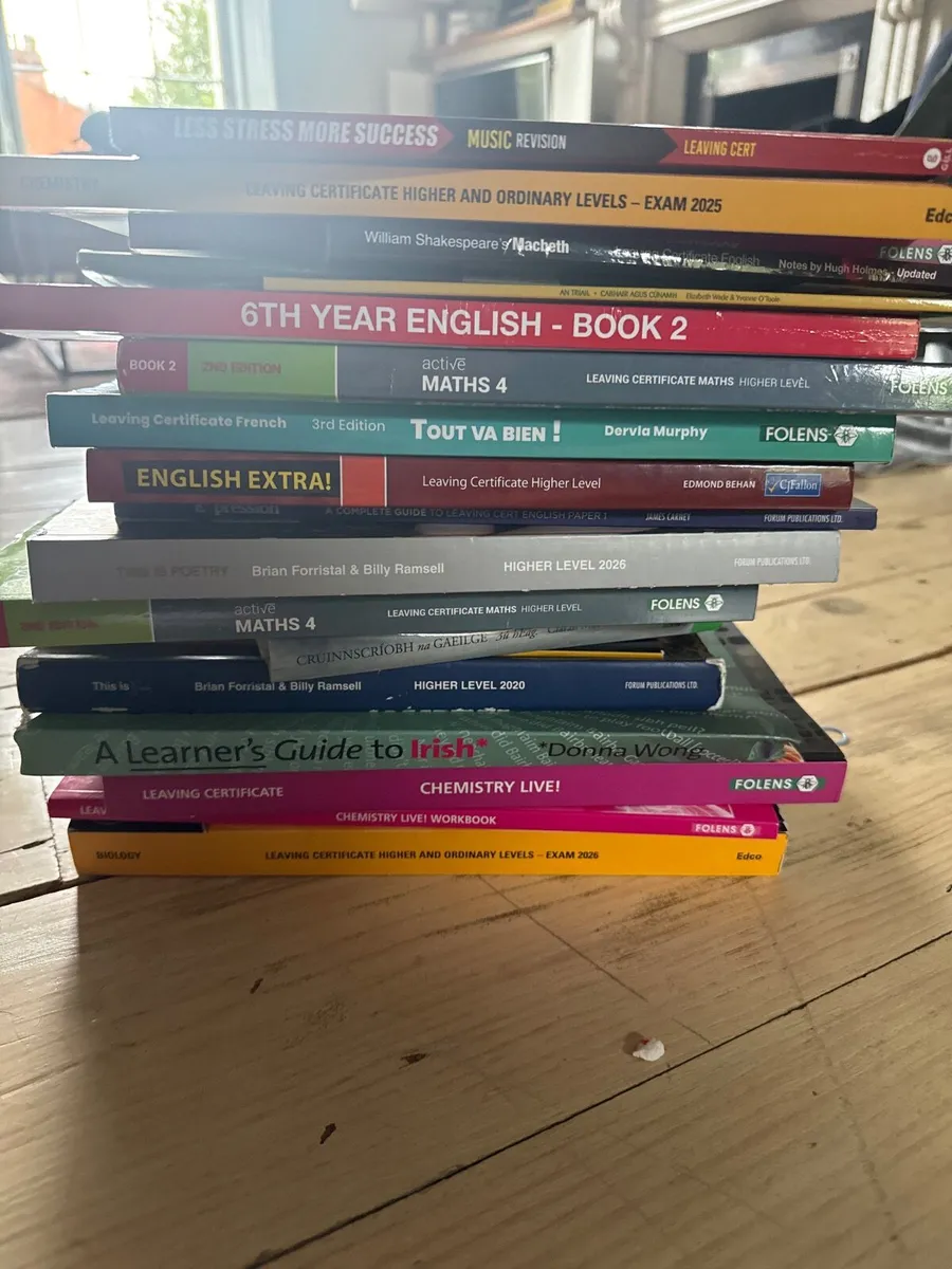 Leaving cert books
