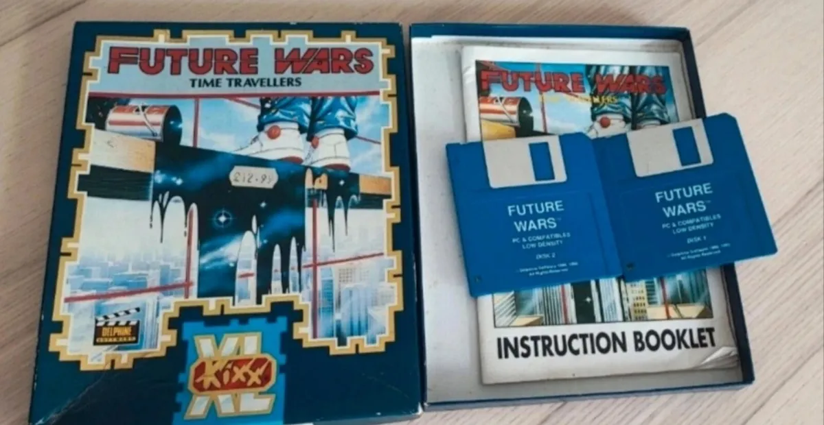 Future Wars Time Travellers PC Big Box 3.5" Floppy - Image 1