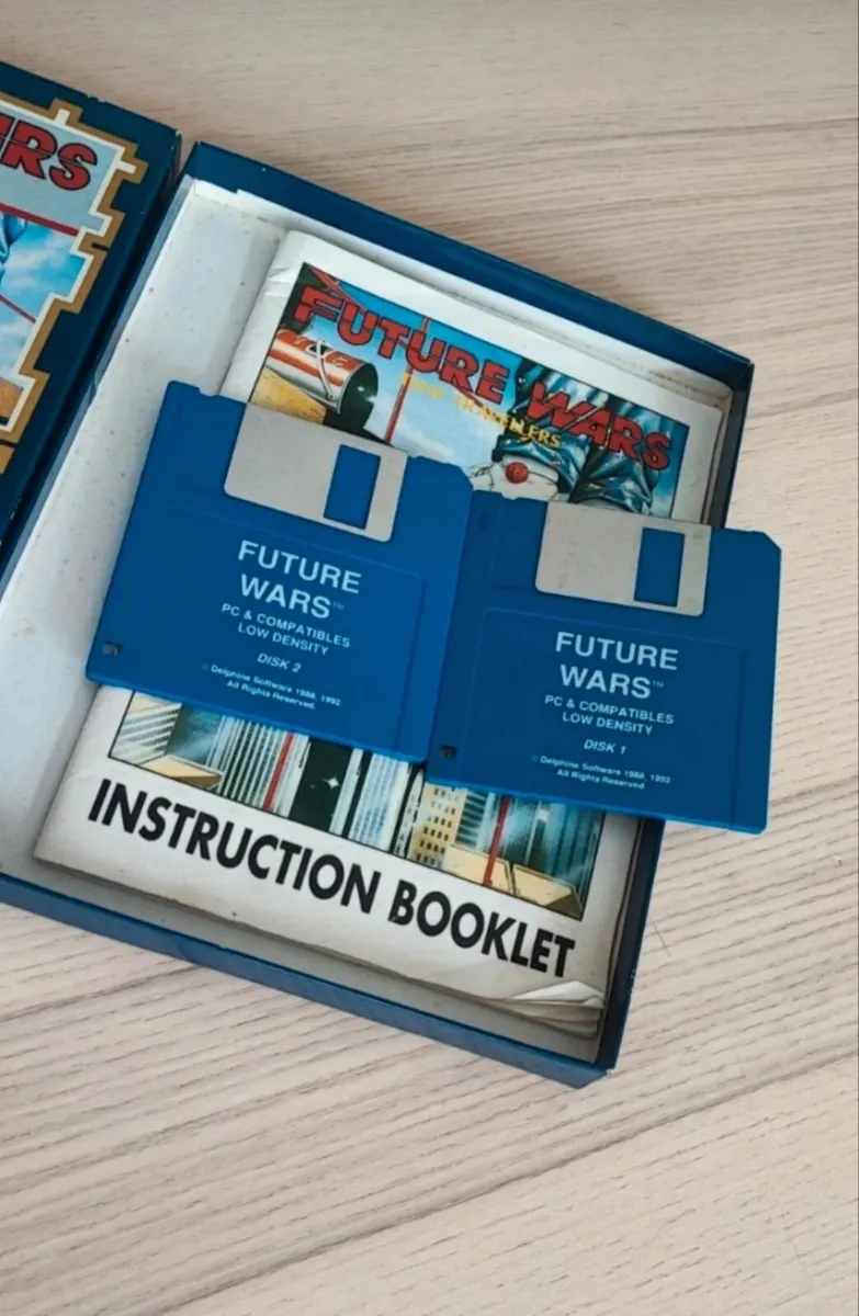 Future Wars Time Travellers PC Big Box 3.5" Floppy - Image 3