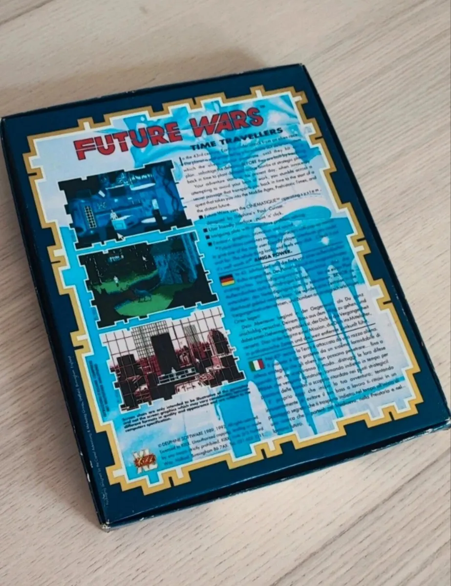 Future Wars Time Travellers PC Big Box 3.5" Floppy - Image 4