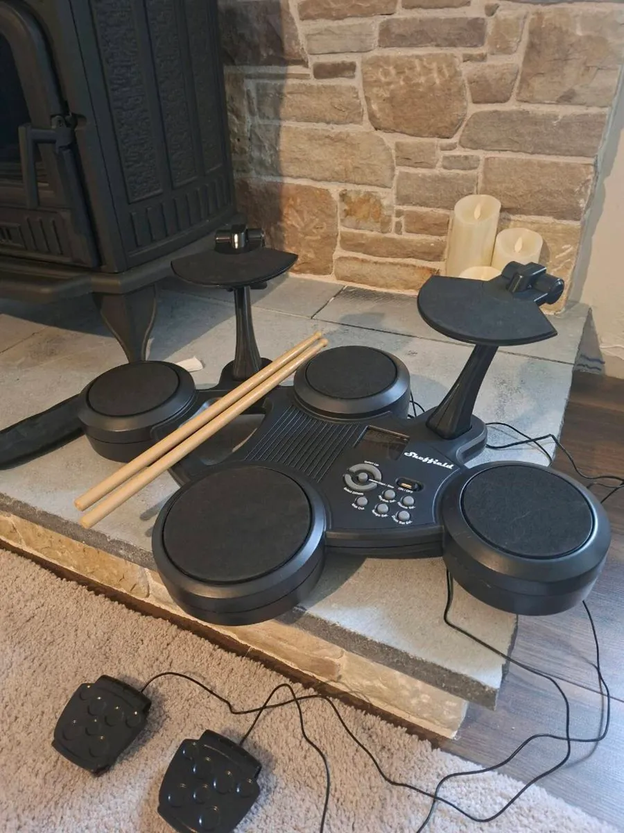 Shefffield electronic drum kit - Image 2