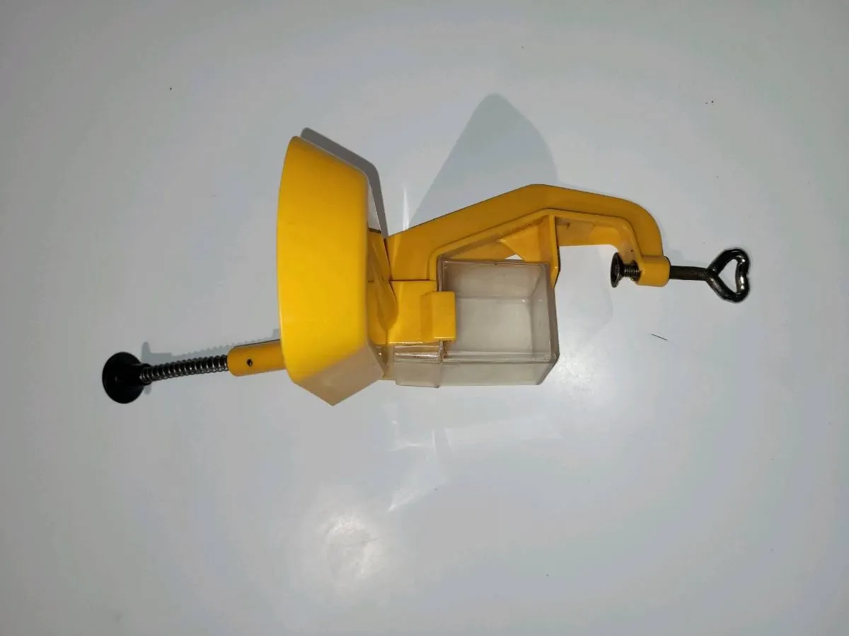 Vintage tabletop cherry pitter or stoner - Image 4