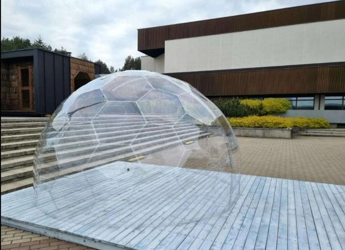 Pvc Clear 3.5m(11.6ft) Igloo Dome Glamping - Image 2