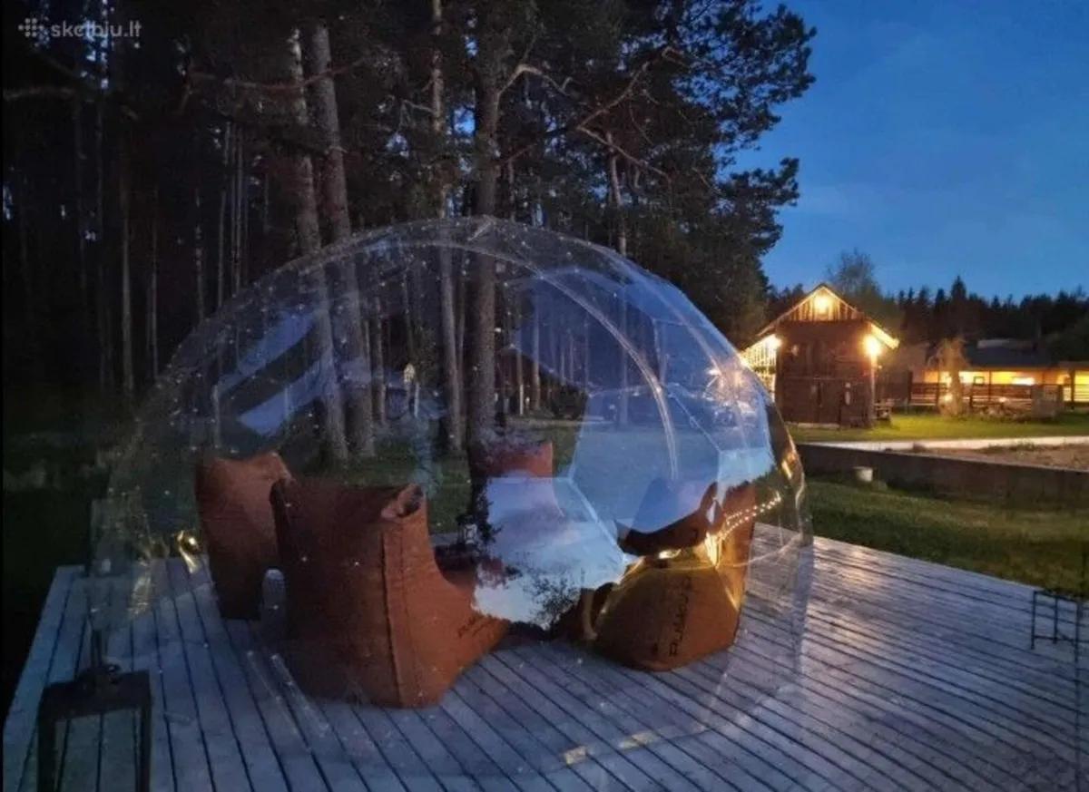 Pvc Clear 3.5m(11.6ft) Igloo Dome Glamping - Image 3