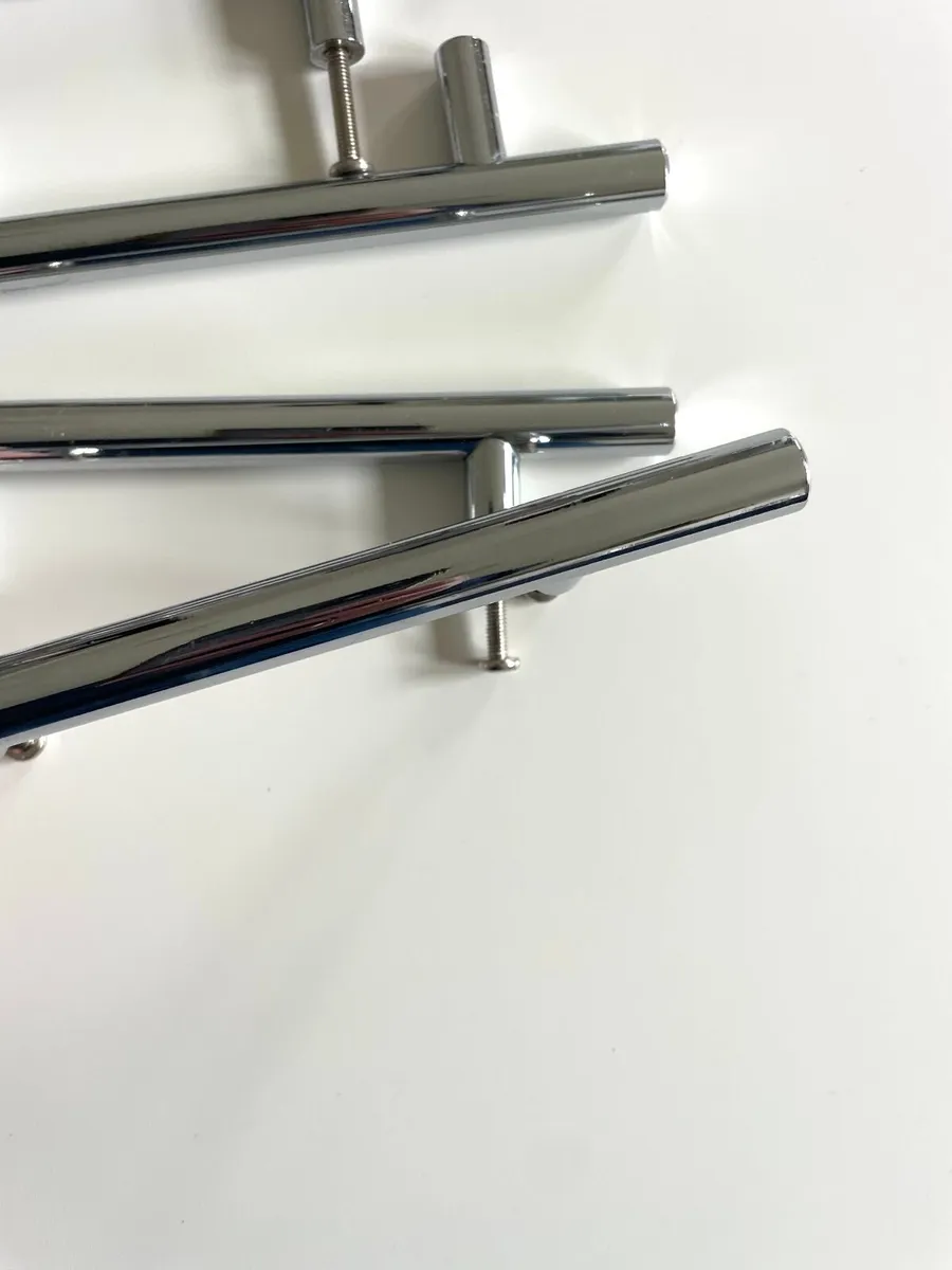 Inox T-Bar Kitchen Cabinet Door Handles x 21 unit - Image 3