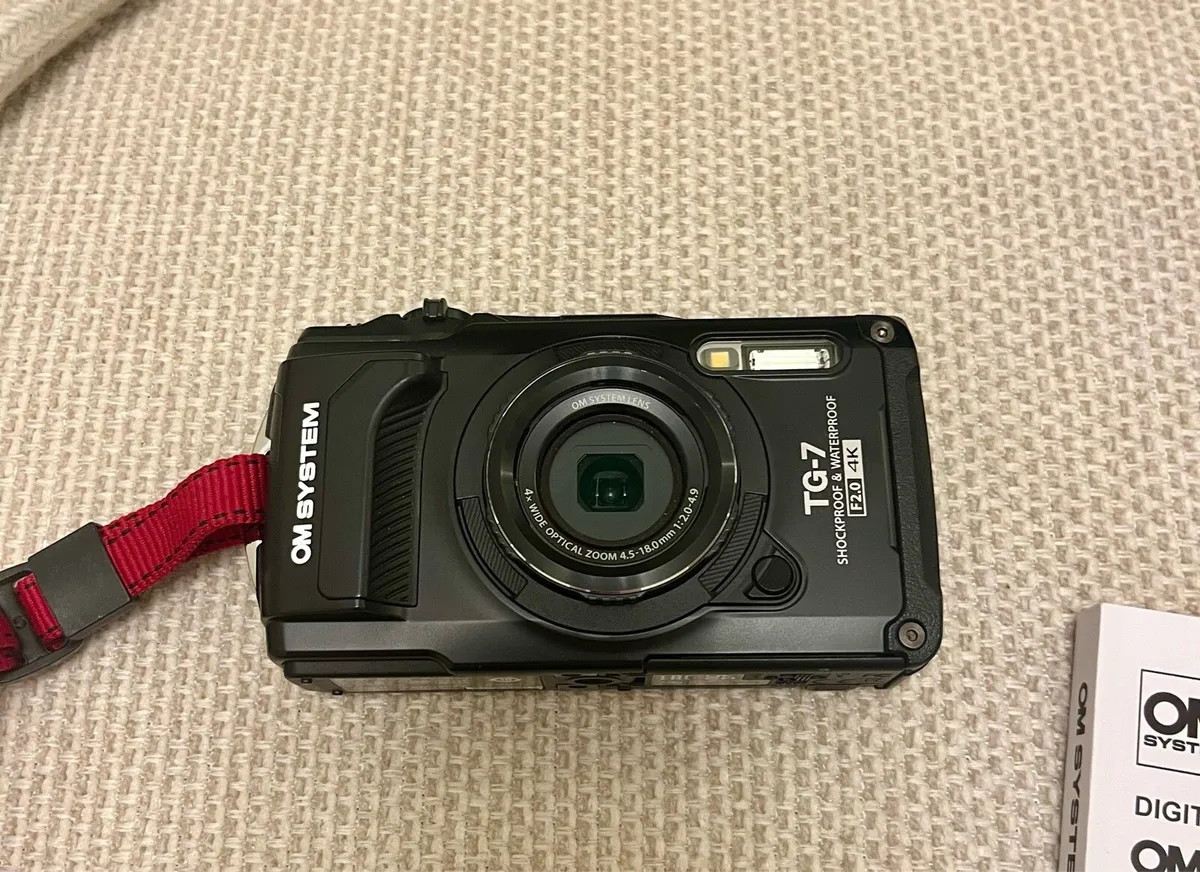 Olympus OM System Tough TG-7 Black compact camera - Image 1