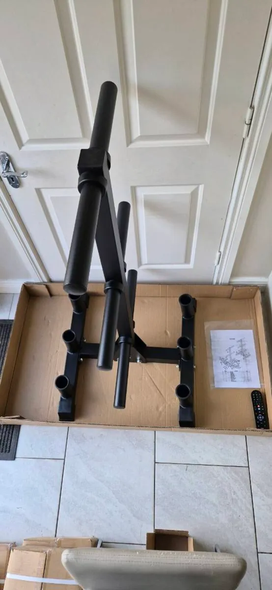 Brand new olympic plate and bar storage rack - Image 4