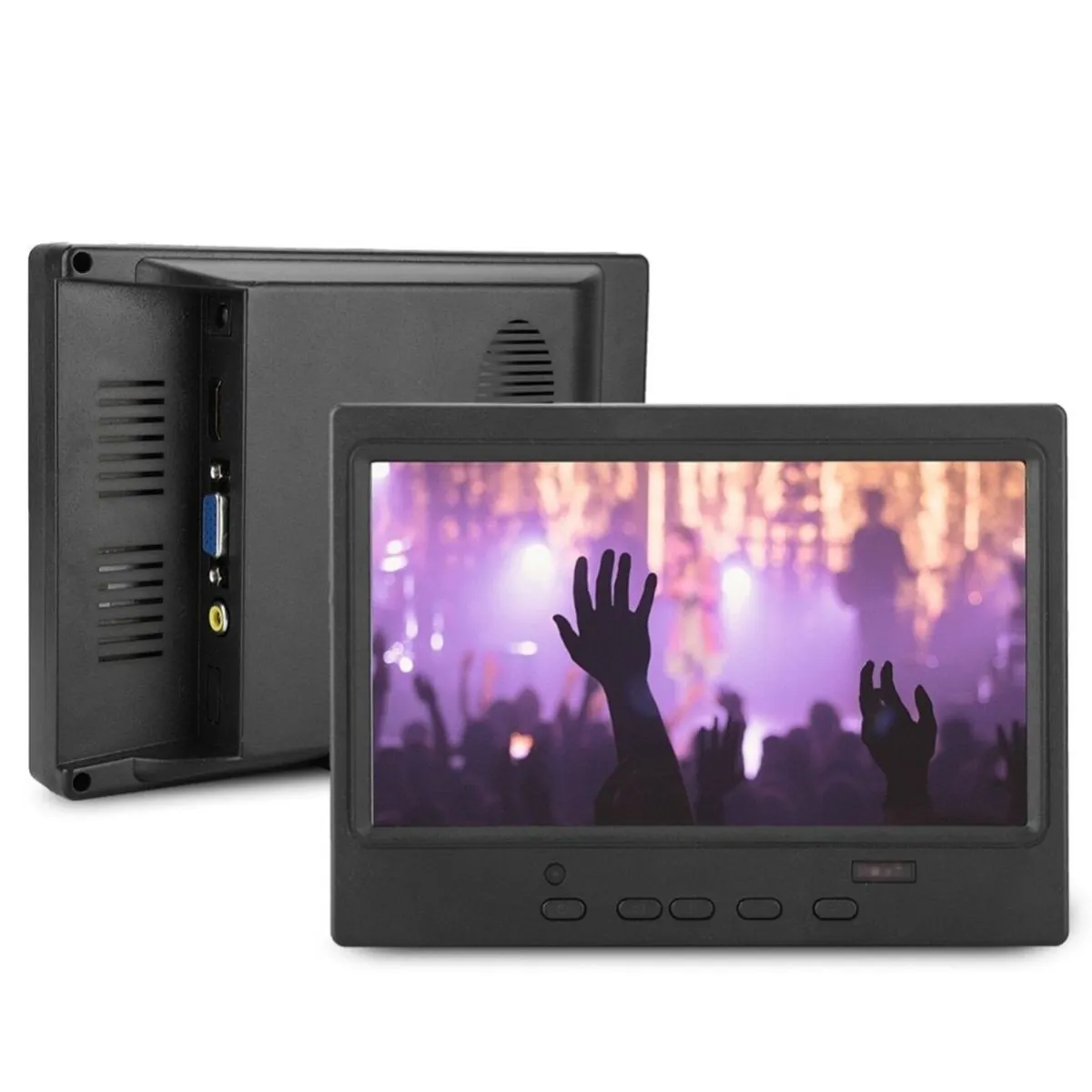 7" CCTV monitor HDMI VGA RCA - Image 4