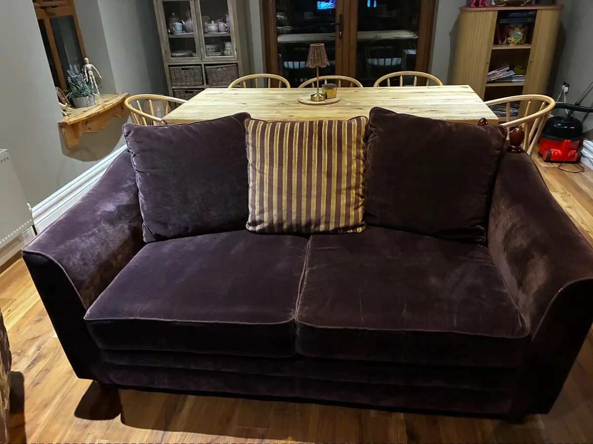 3 piece fabric sofa - Image 2