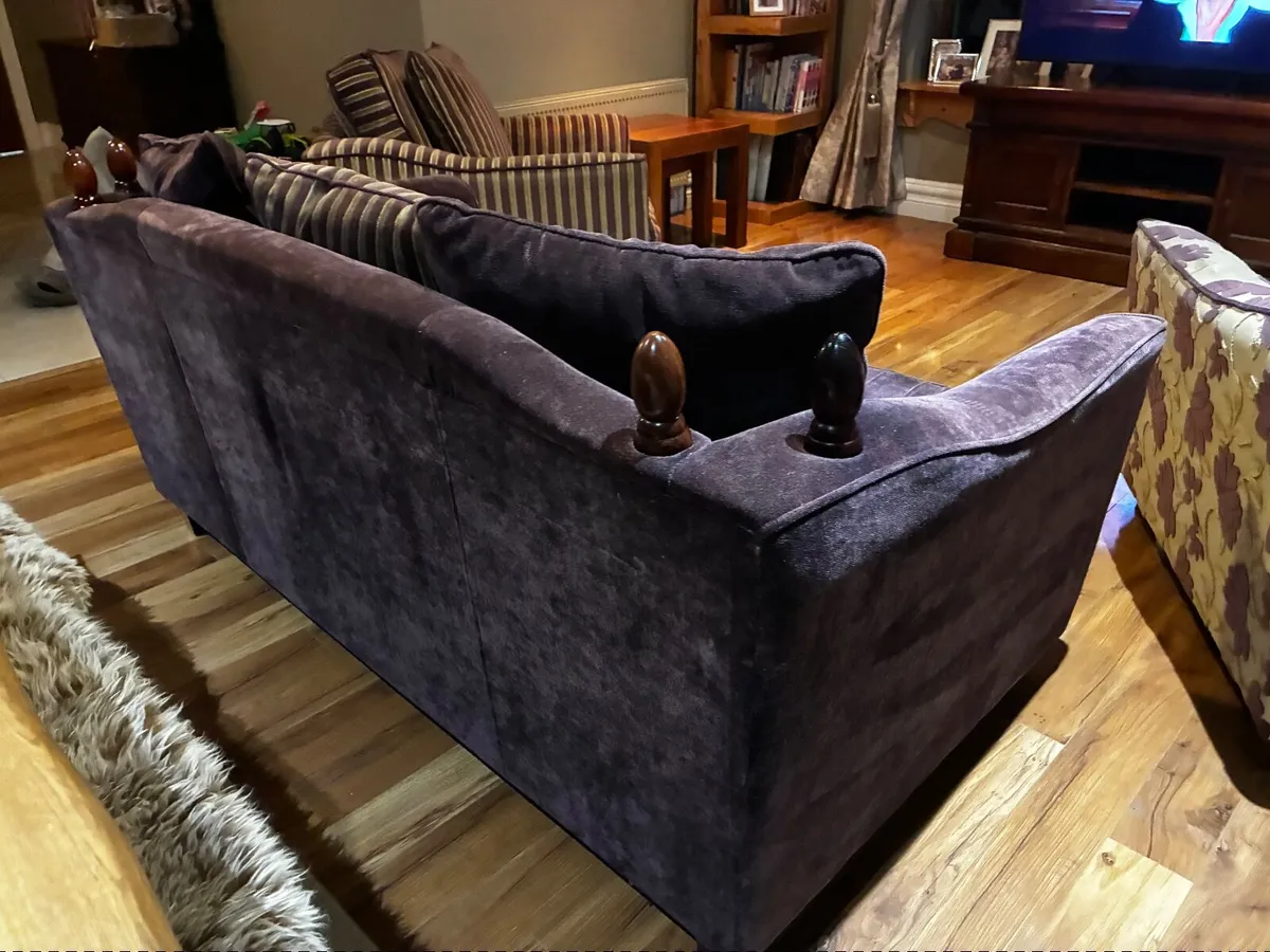 3 piece fabric sofa - Image 3