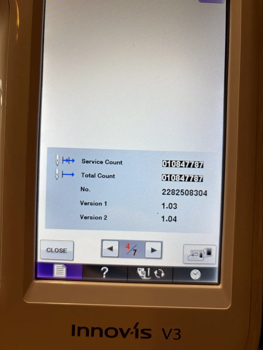 Brother Innovis V3 Embroidery Machine - Image 3