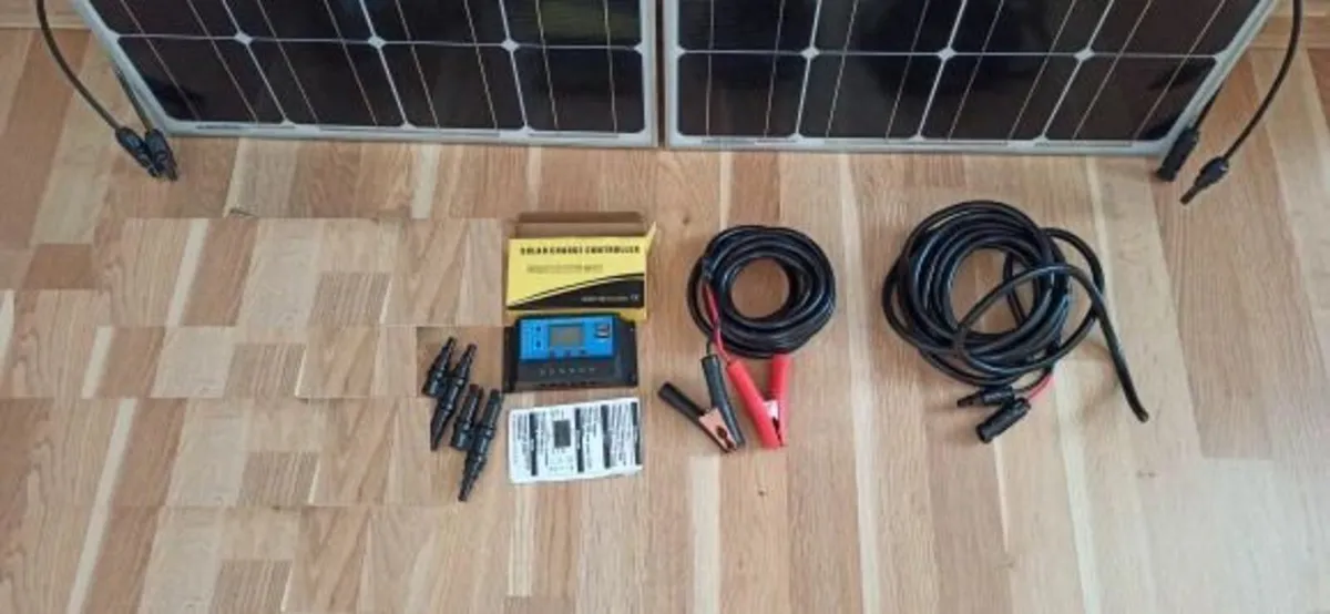 200W solar panel kit for Camper van or Boat - Image 4
