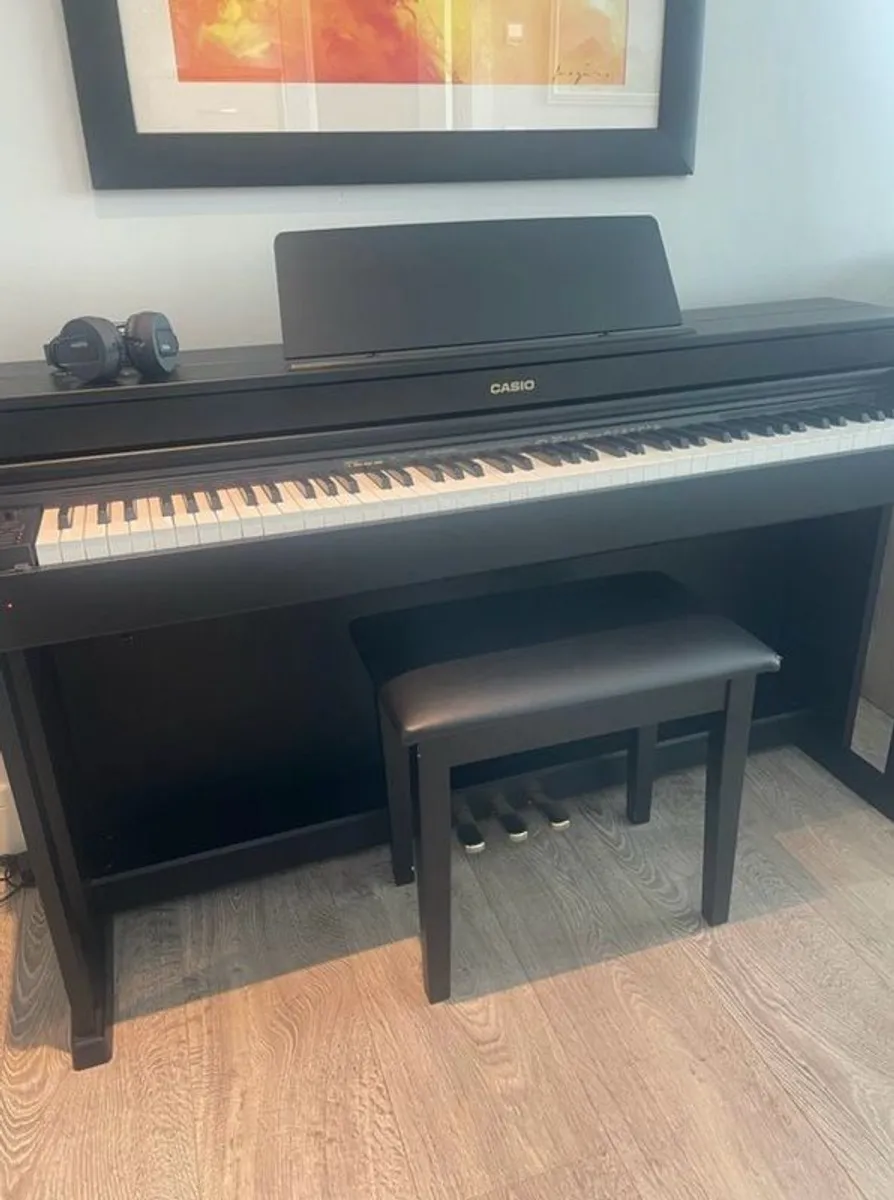 Casio AP470 Digital Piano and Matching Stool - Image 3