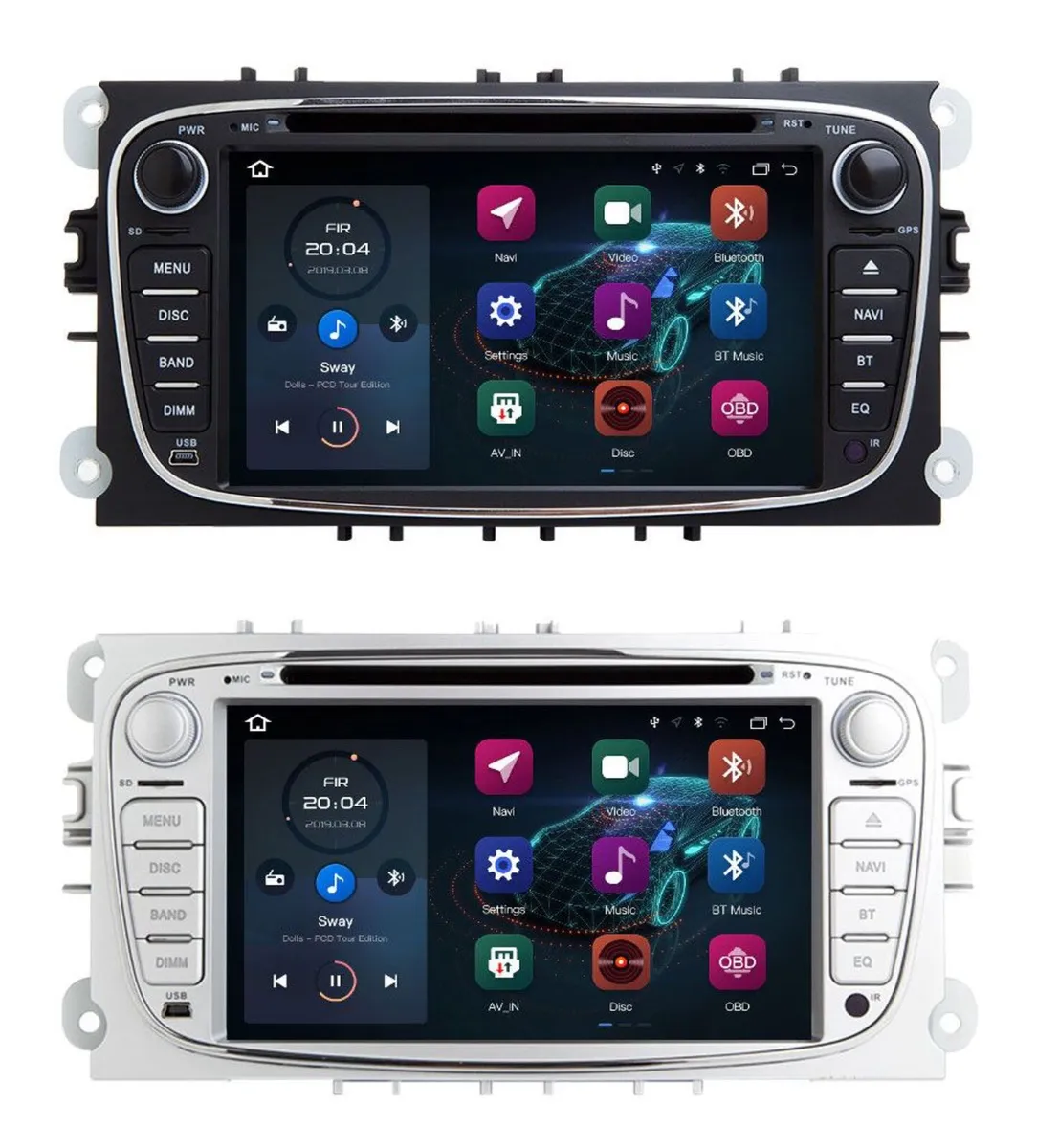 7" Android radio Mondeo Focus Galaxy C-Max - Image 3