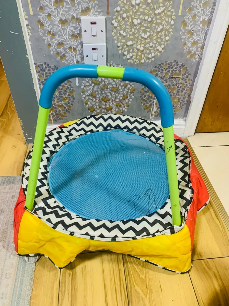 Indoor toddler trampoline