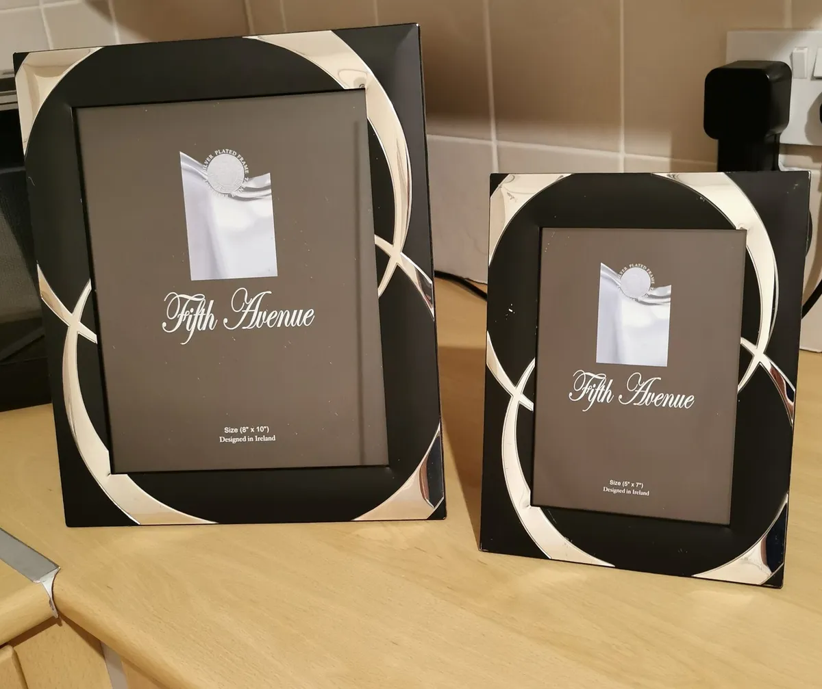 Black & Silver Photo Frames - Image 1