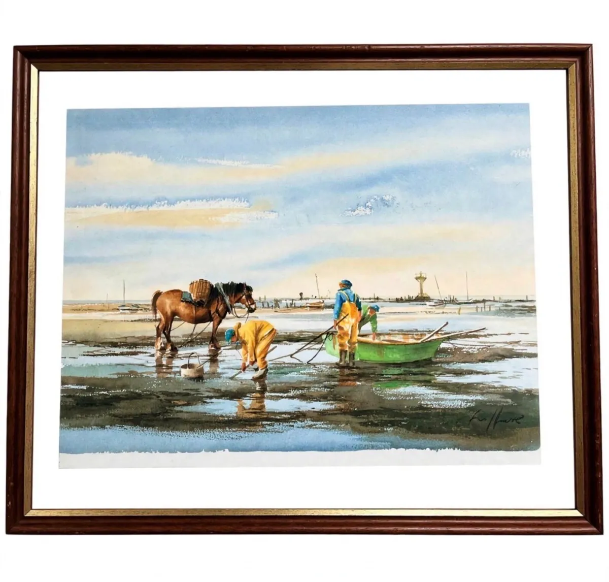 2 costal wall hangings - Image 1