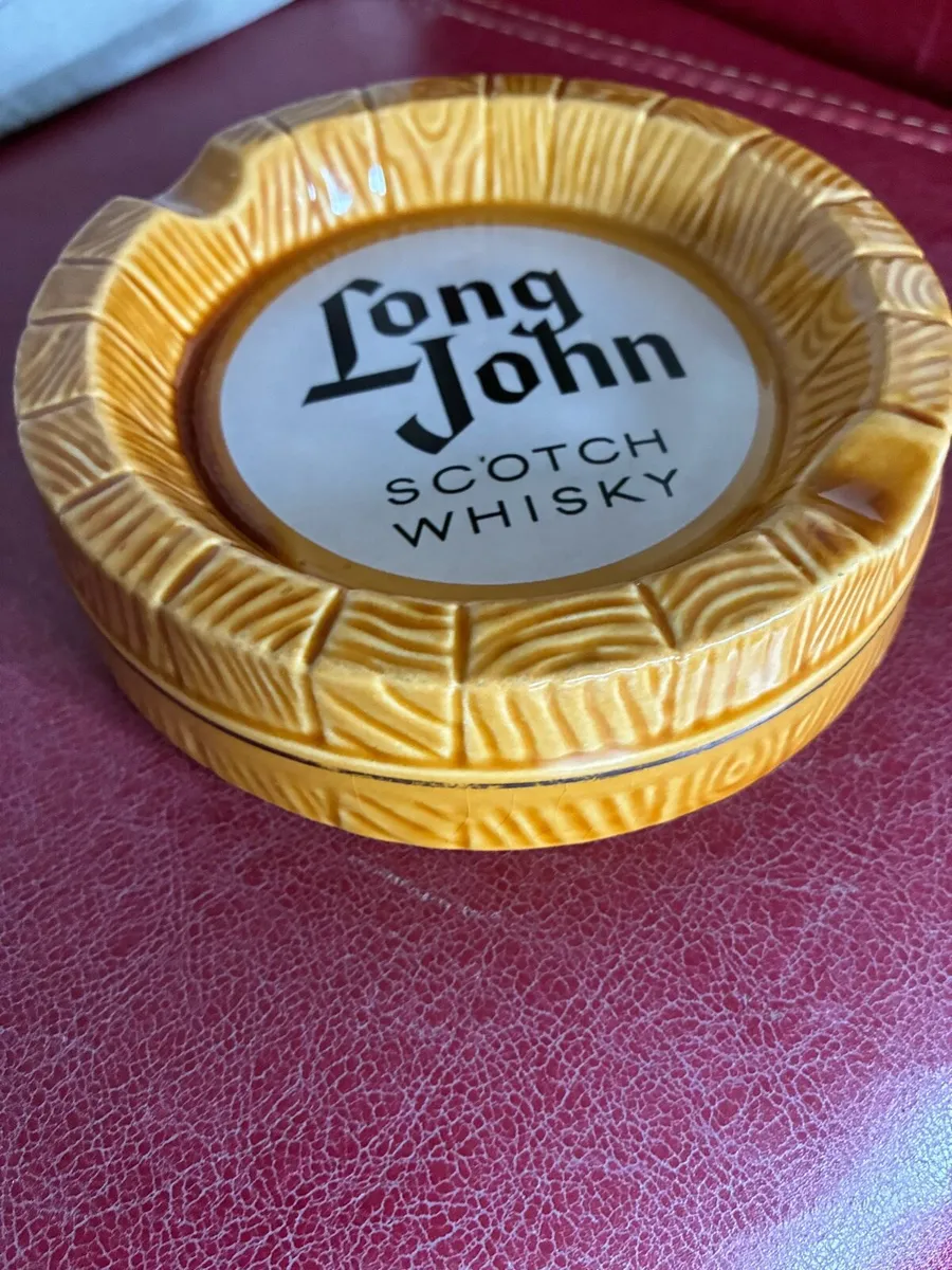 Vintage Long John Ceramic Ashtray - Image 2