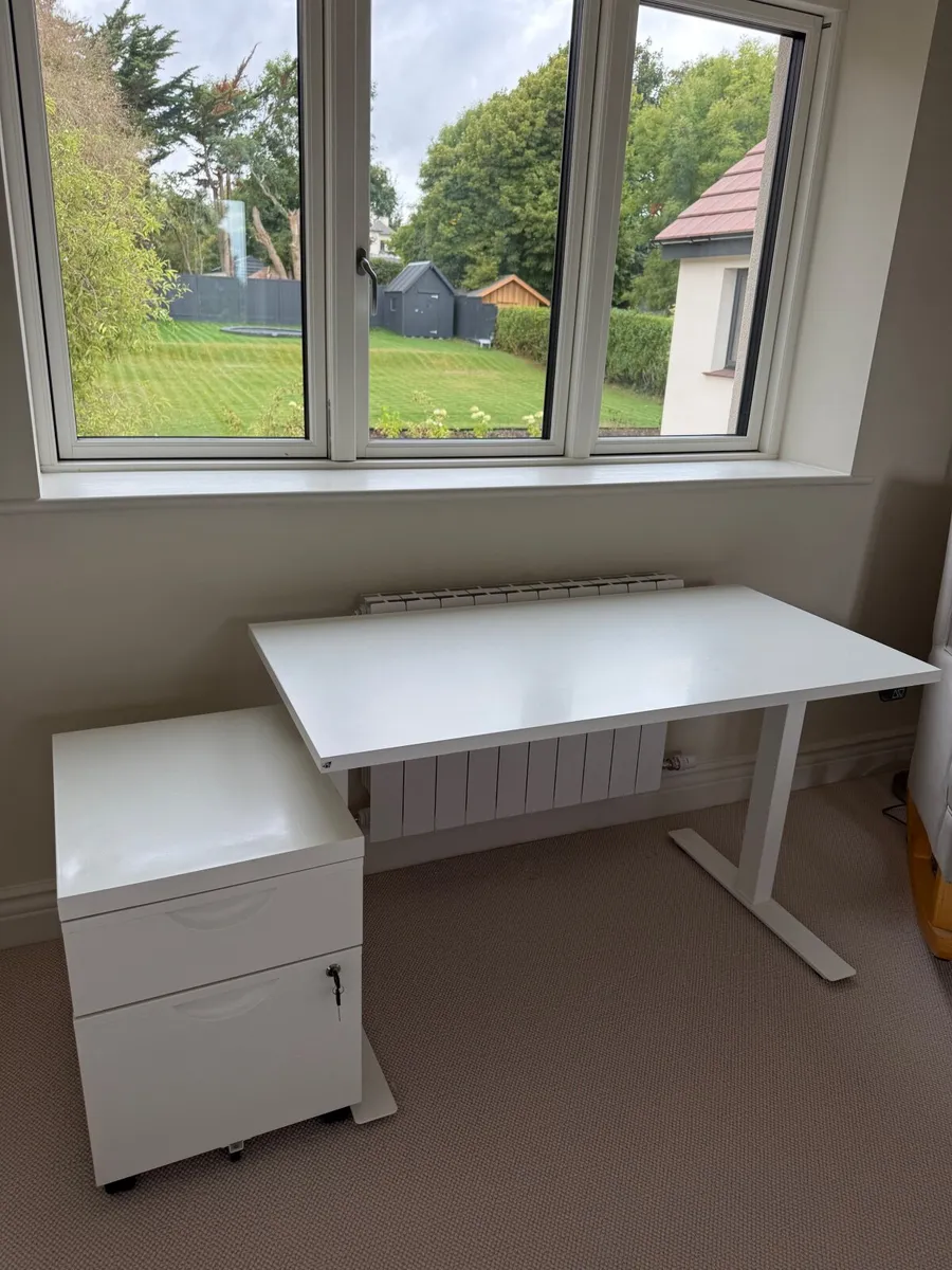 AJ Products Height-Adjustable Standing Desk - Image 3