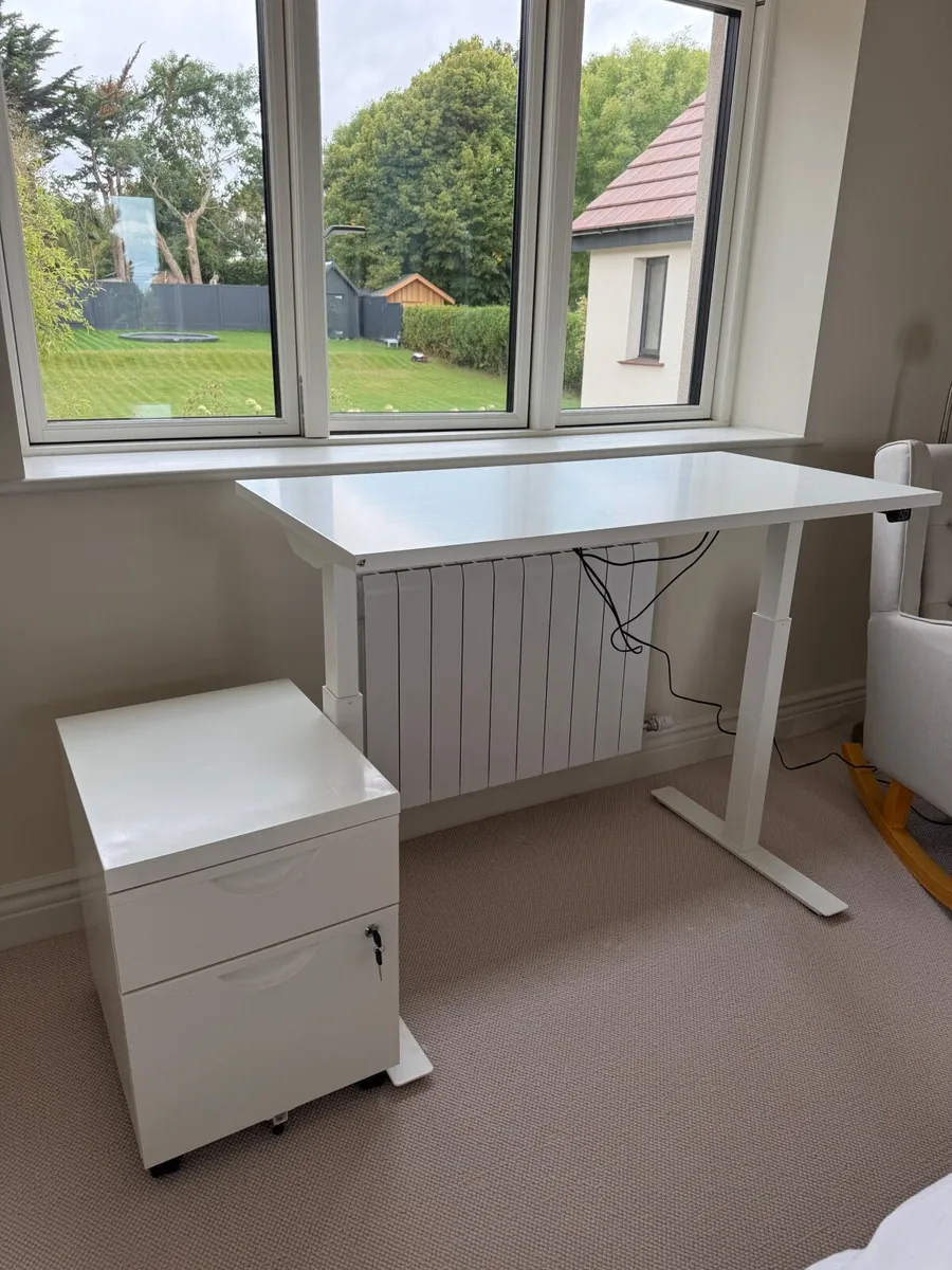 AJ Products Height-Adjustable Standing Desk - Image 1