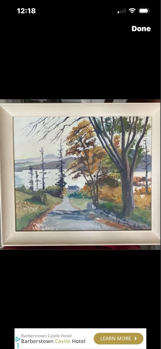 Sligo Artist Bernard Mc Donagh Original Painting - Image 1