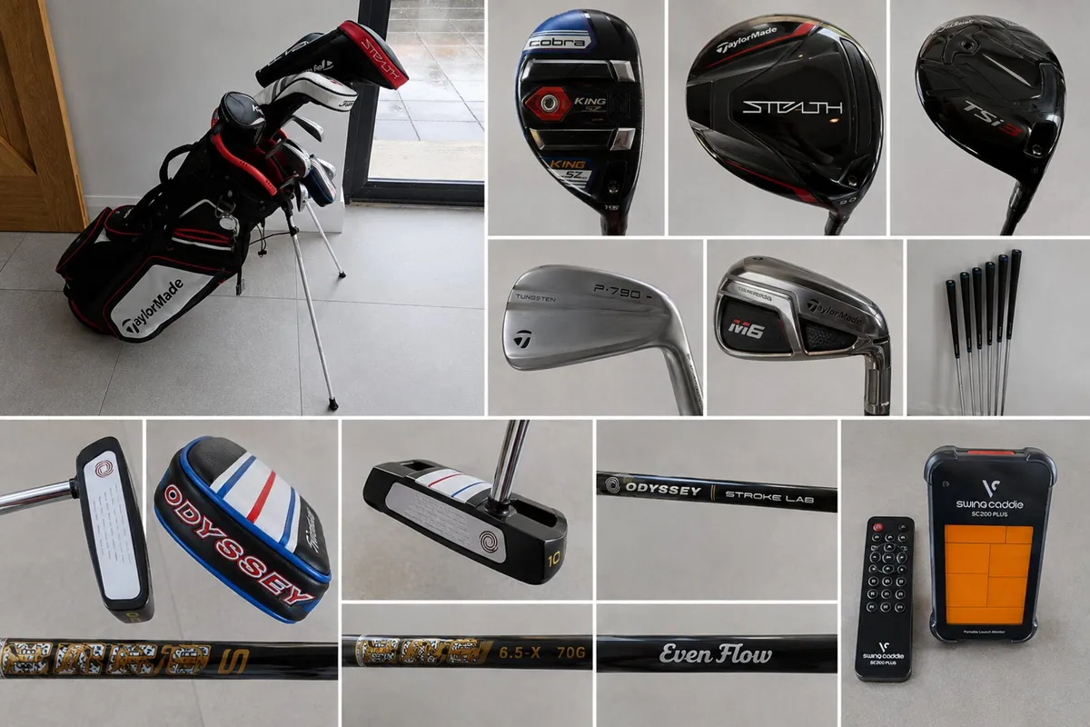 Golf Club Set TaylorMade, Titleist, Odyssey - Image 1