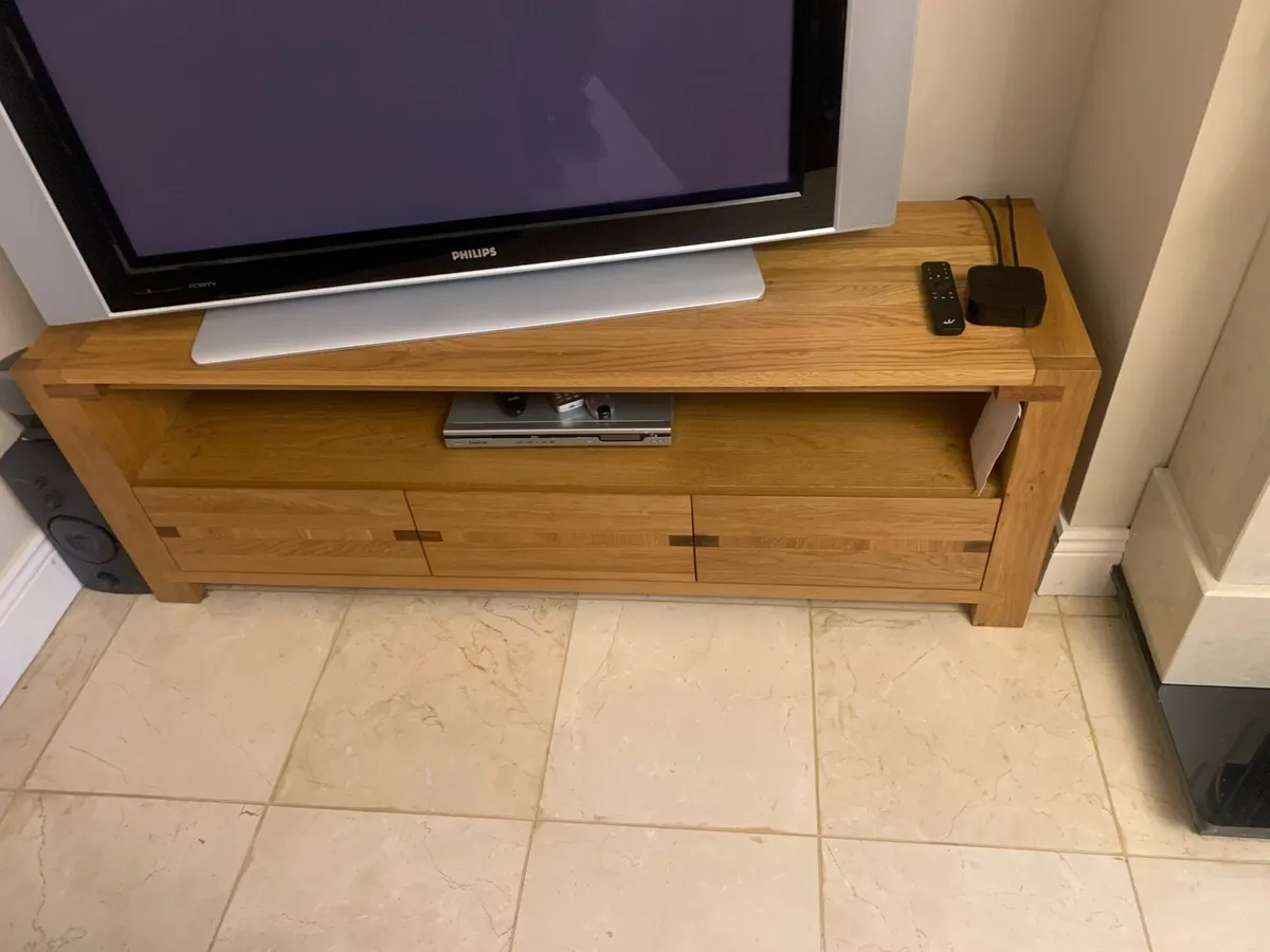 TV unit. White oak - Image 4