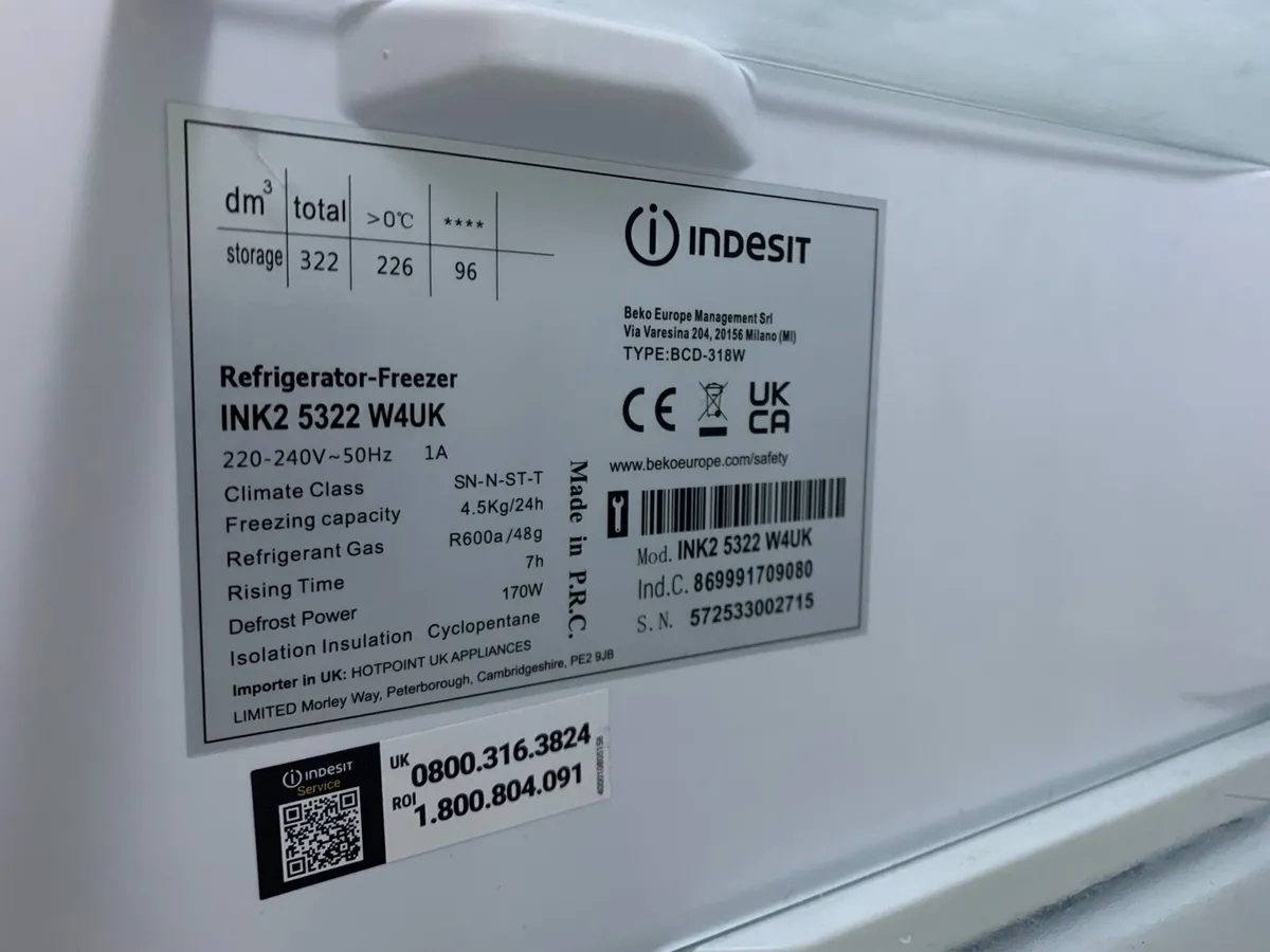 Fridge Indesit - Image 3