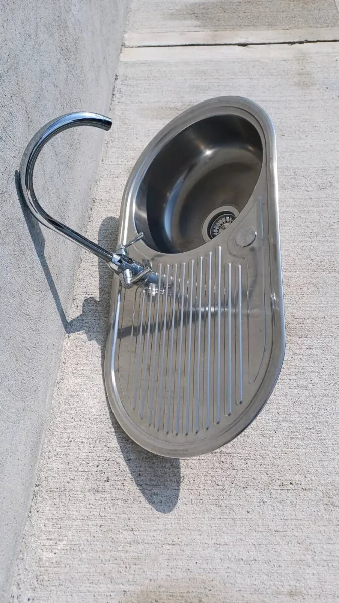 Stainless Steel Single Bowl Kitchen Sink - Image 2