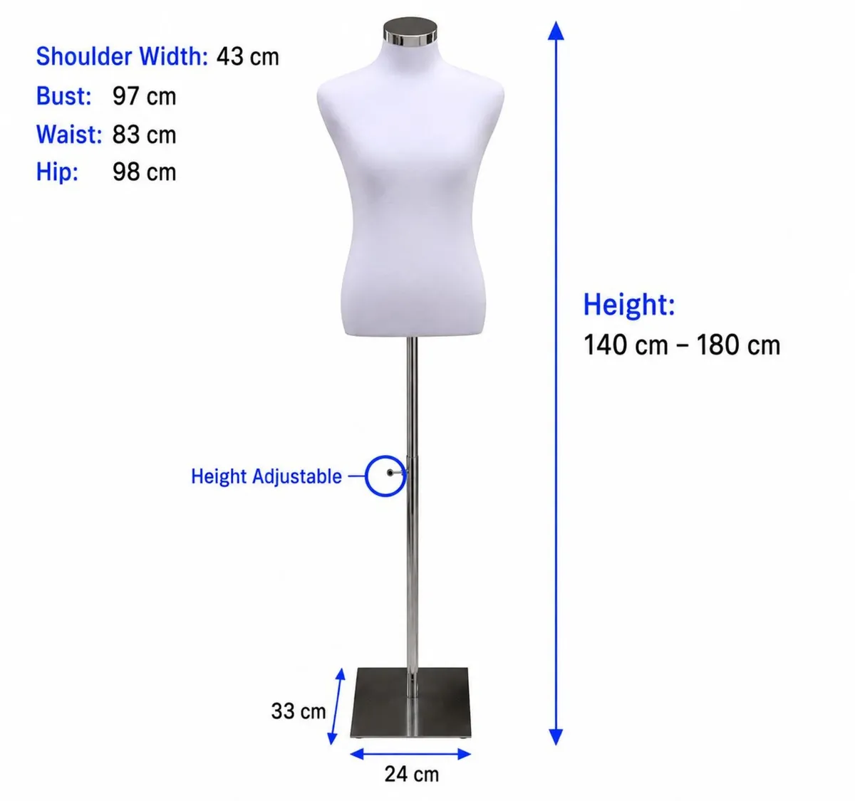 New MALE mannequins -FREE POST - Image 2