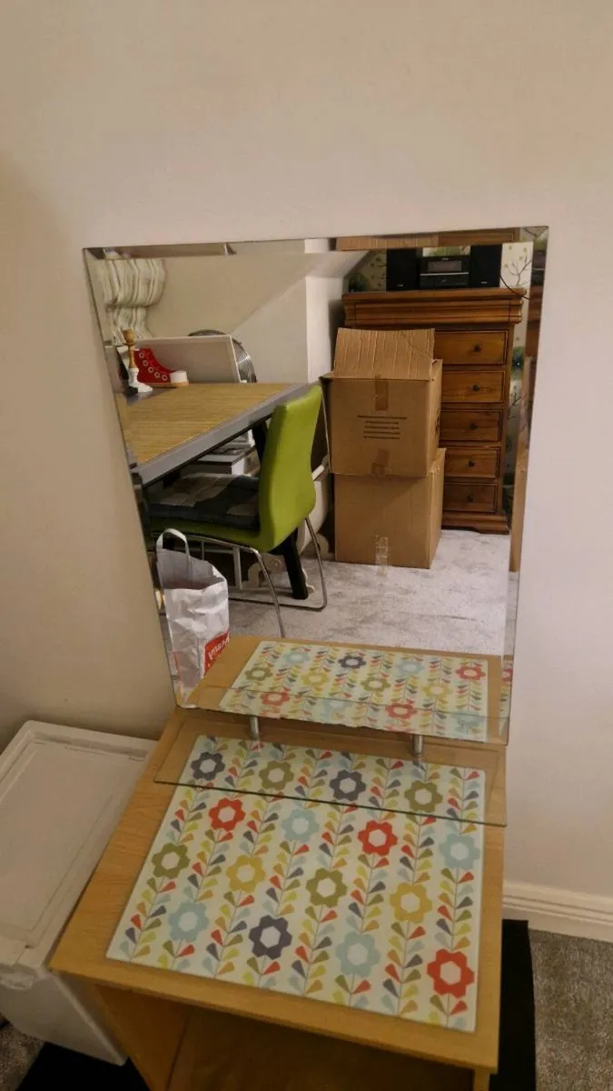 Bathroom or wall mirror with shelf - Image 2
