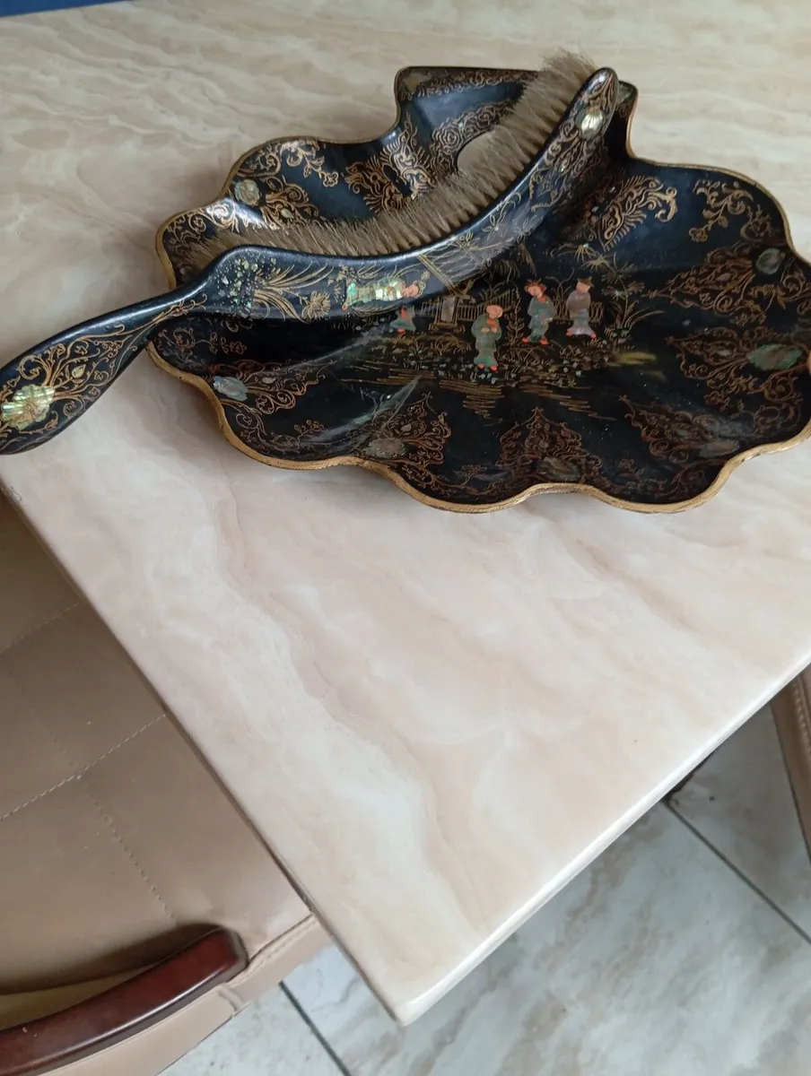Antique butlers crumb tray - Image 1