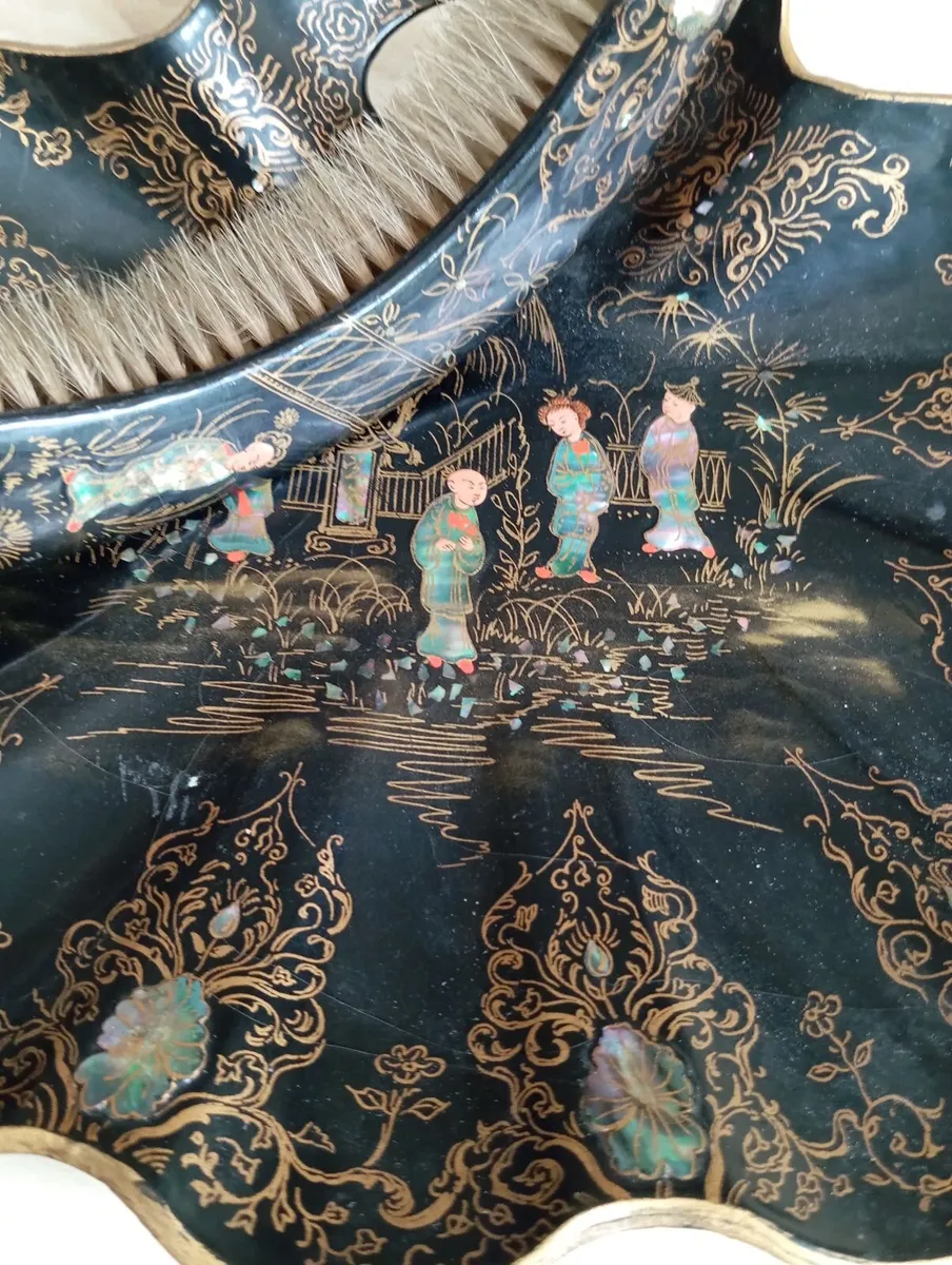 Antique butlers crumb tray - Image 3
