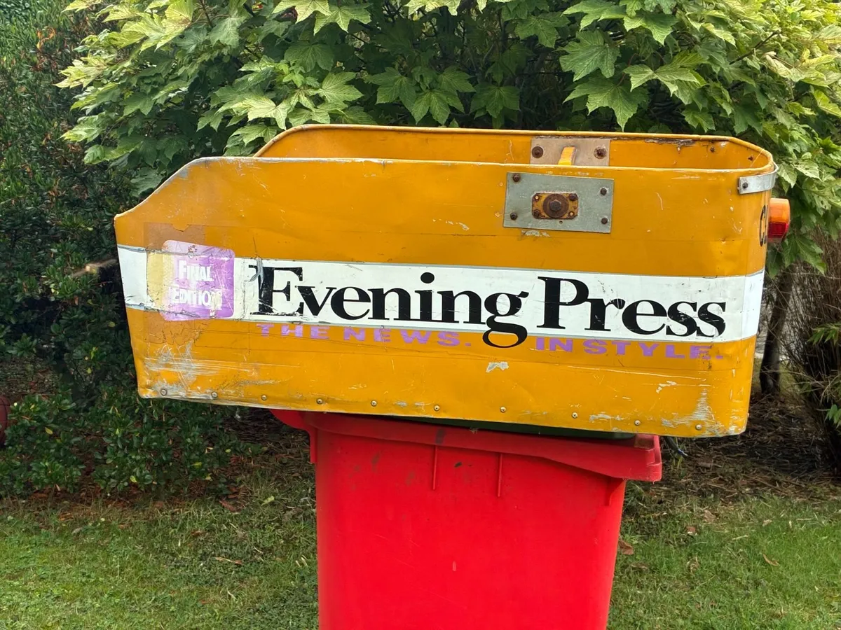 Evening Press box - Image 1