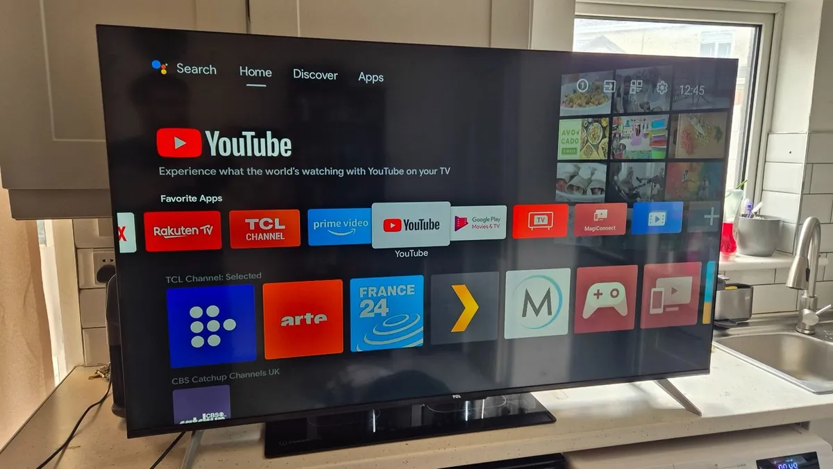 TCL 55” Android 4K HDR Smart TV - Image 1