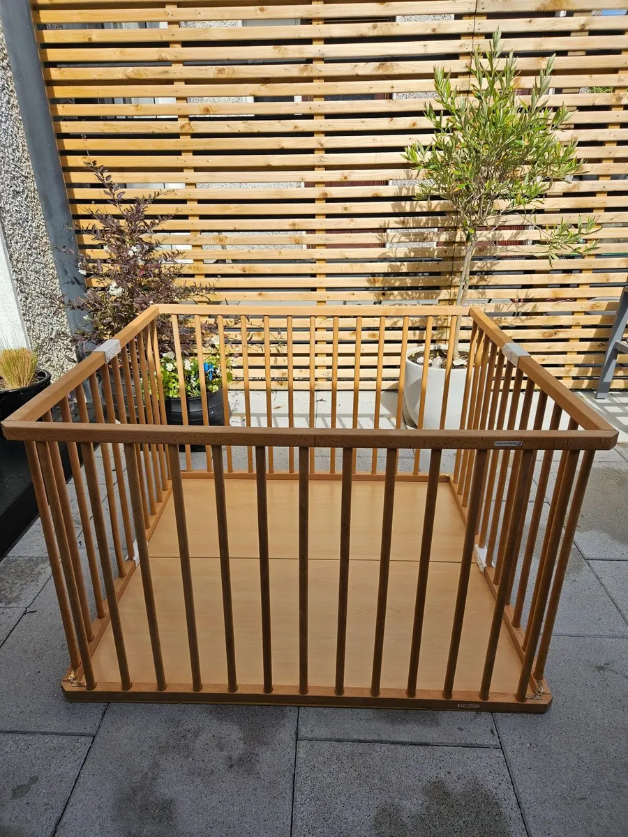 Wooden Play Pen - Image 1