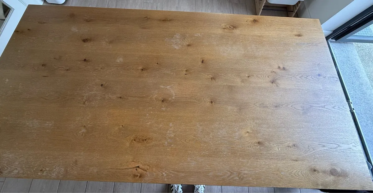EZ Living Oak Dining Table - Image 3