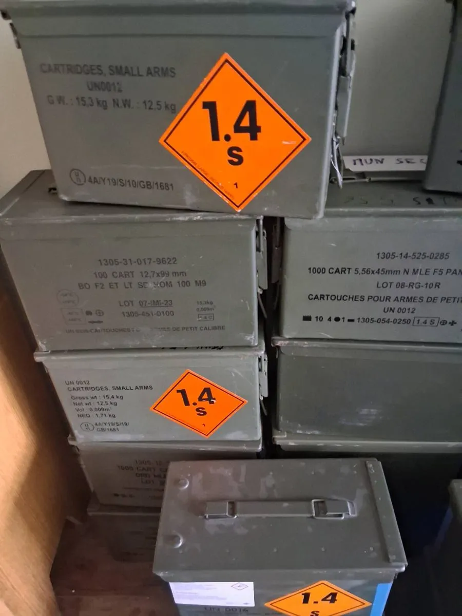French military surplus ammo cans - Image 2