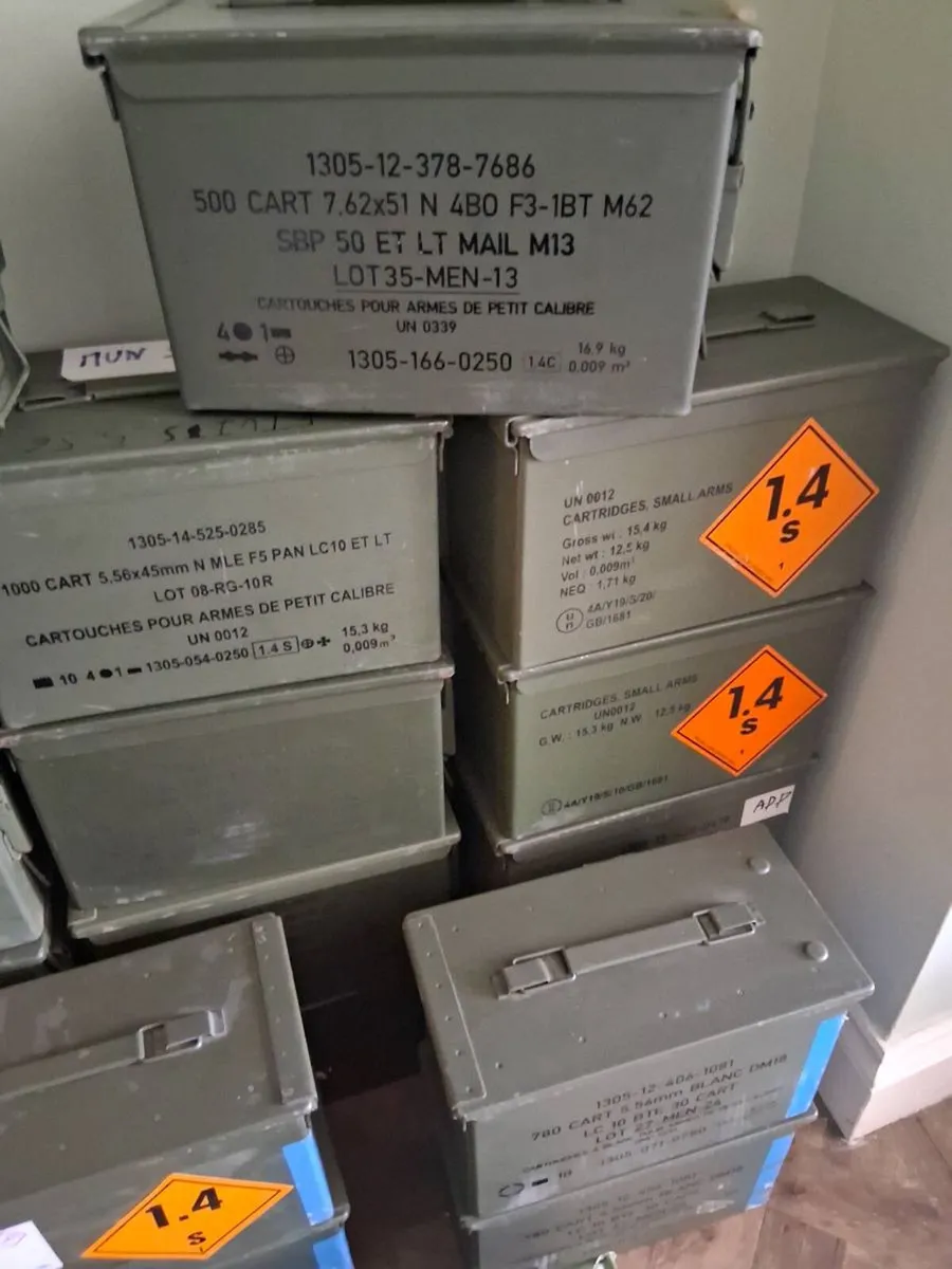 French military surplus ammo cans - Image 3