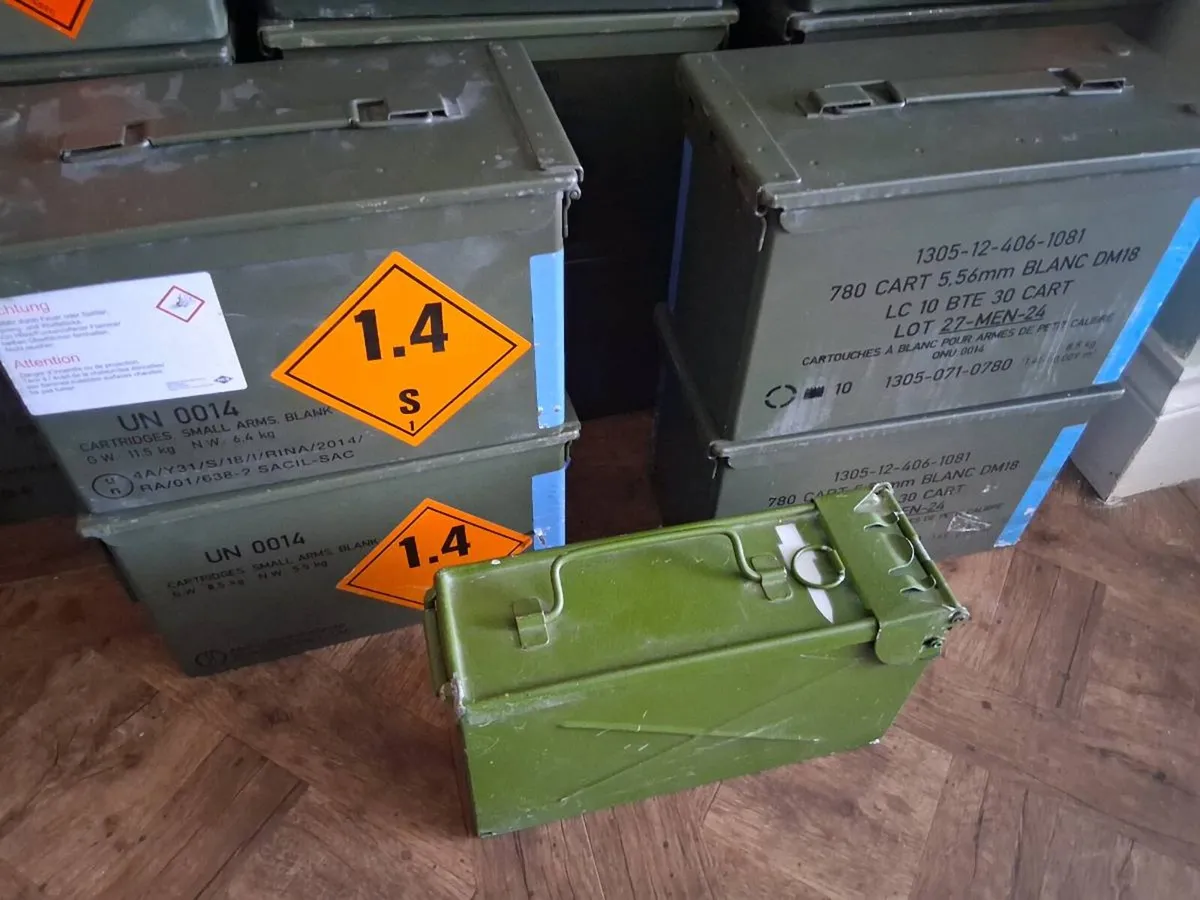 French military surplus ammo cans - Image 4