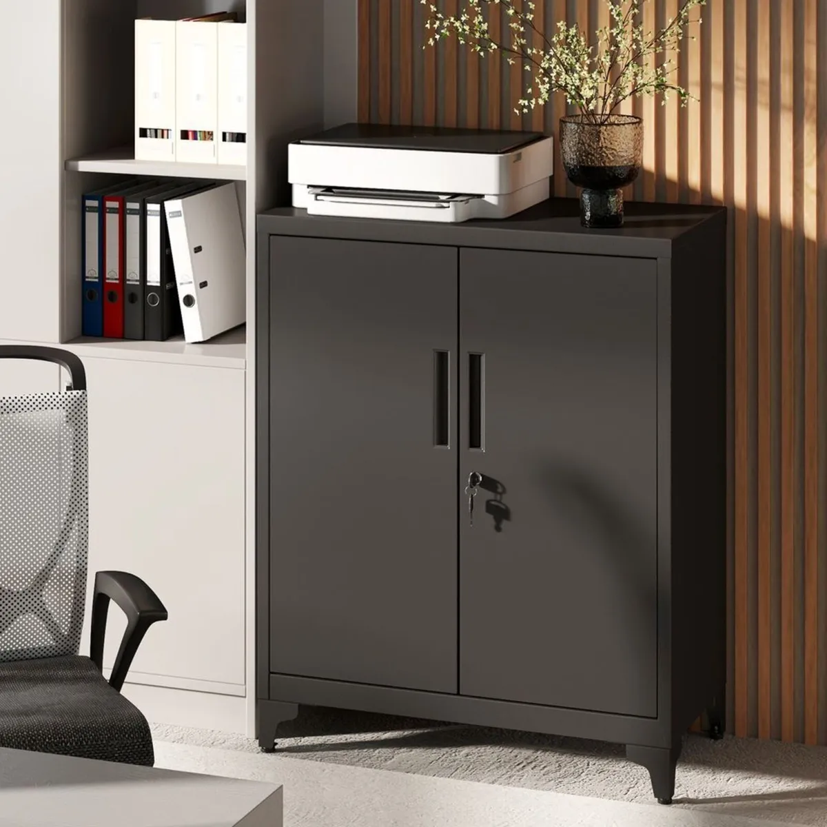 New Home Office Metal Filing Cabinet-FREE Delivery - Image 1