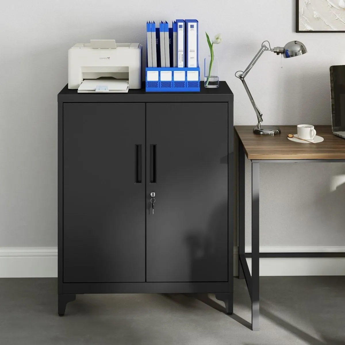 New Home Office Metal Filing Cabinet-FREE Delivery - Image 4