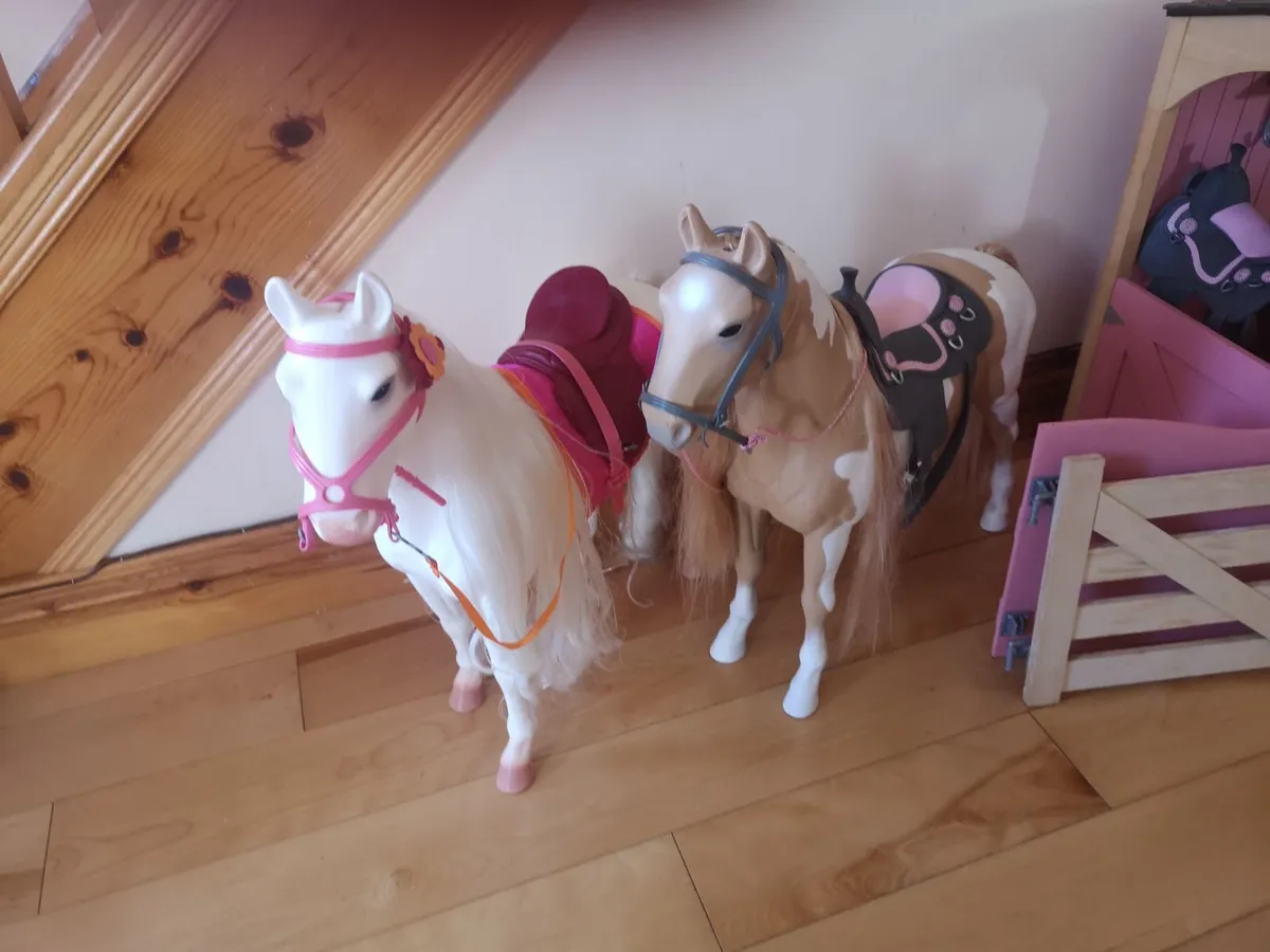 Our generation toy stables and horses - Image 3