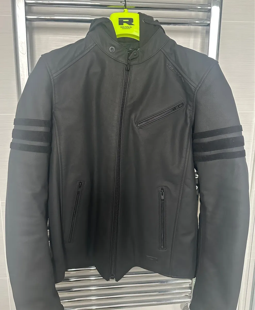 Motorcycle Jacket and Jeans - Image 1