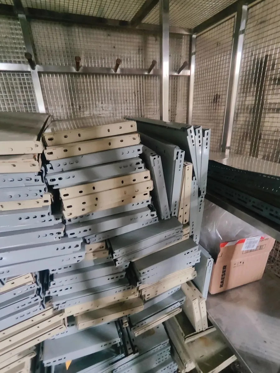 Warehouse shelving and stainless cage - Image 2