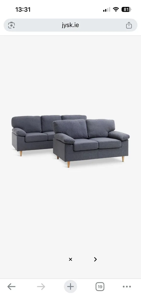 3 Seater & 2 Seater Sofa - Image 1