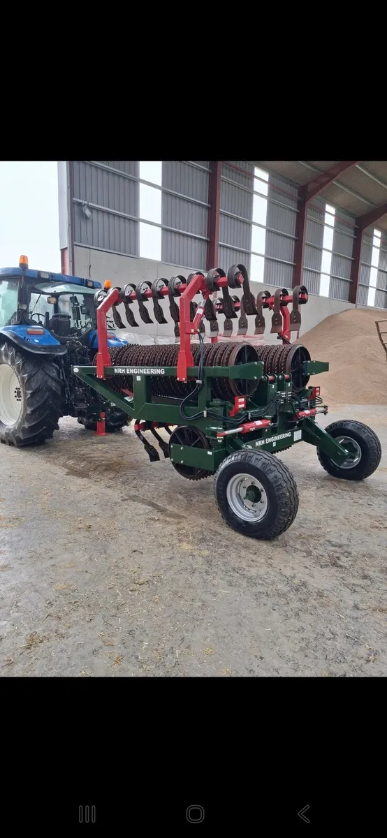 Cambridge roller c/w levelling boards - Image 3
