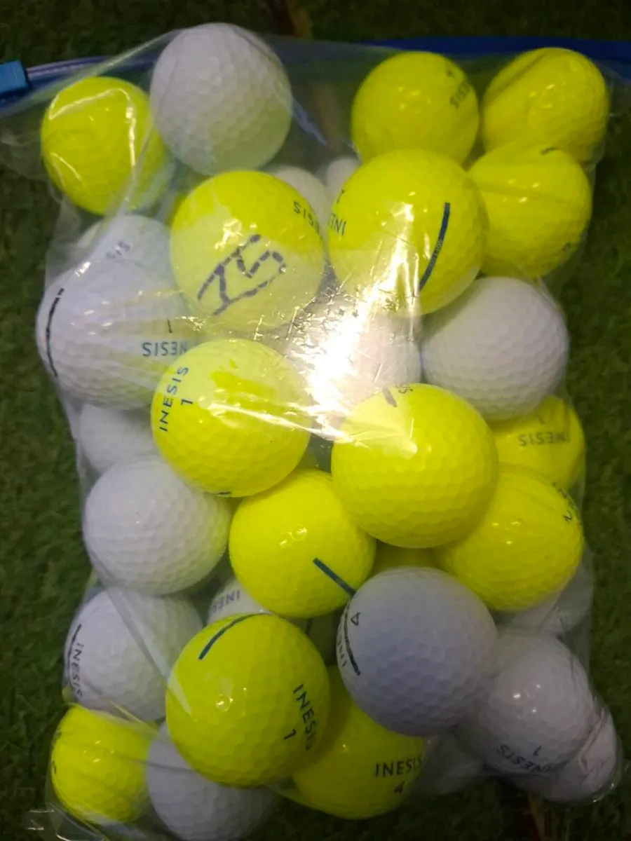 100 INESIS GOLF BALLS