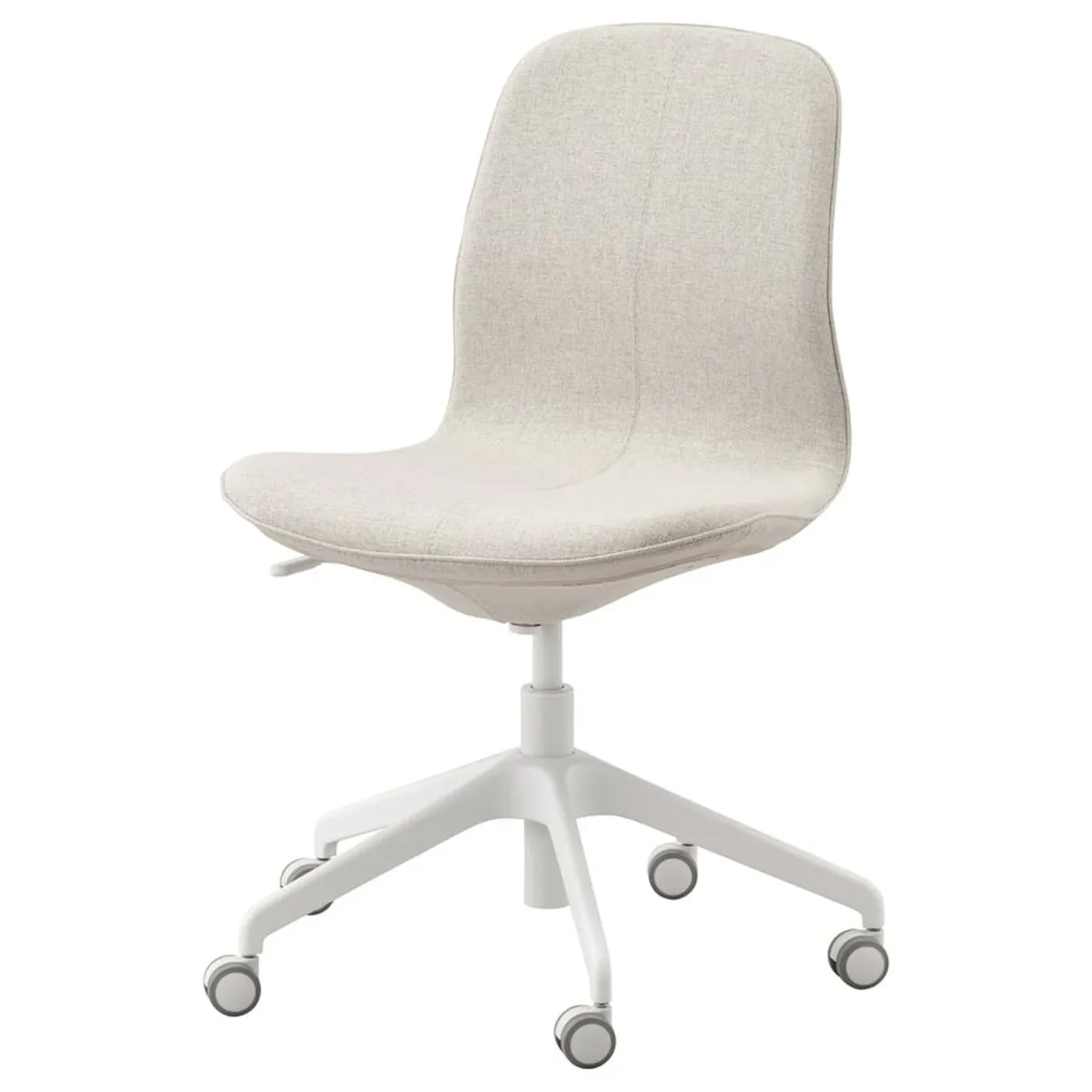 IKEA home office chair - beige/white - Image 1